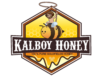 Kalboy Honey logo design by coco