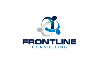 Frontline Consulting logo design by Marianne