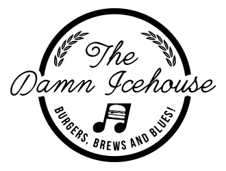The damn icehouse  logo design by BeDesign