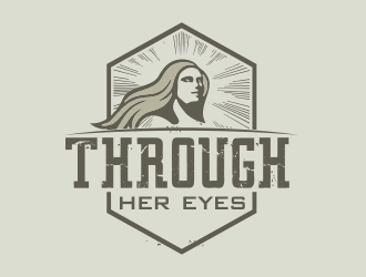 Through Her Eyes logo design by YONK