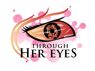 Through Her Eyes logo design by justin_ezra