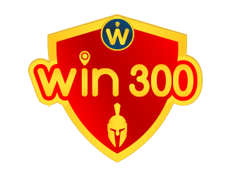 WIN 300 logo design by BeDesign