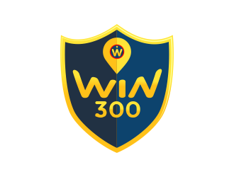 WIN 300 logo design by Dhieko