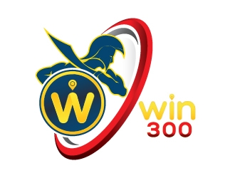 WIN 300 logo design by dshineart