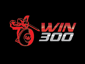 WIN 300 logo design by pixeldesign