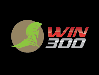 WIN 300 logo design by pixeldesign