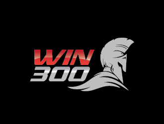 WIN 300 logo design by pixeldesign