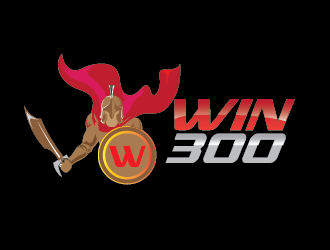 WIN 300 logo design by pixeldesign