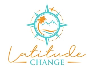 Latitude Change logo design by MAXR