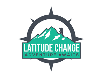 Latitude Change logo design by kunejo