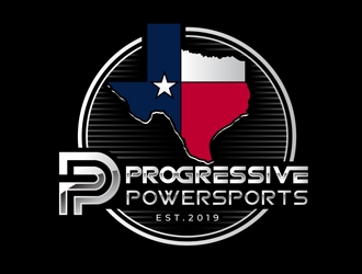 Progressive Powersports logo design by DreamLogoDesign
