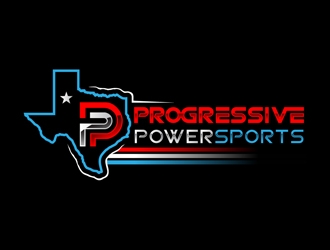 Progressive Powersports logo design by DreamLogoDesign