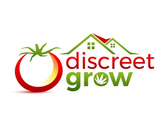 discreetgrow logo design by DreamLogoDesign