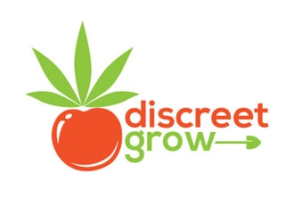 discreetgrow logo design by logoguy