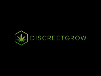 discreetgrow logo design by ubai popi