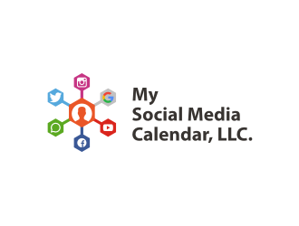 My Social Media Calendar, LLC. logo design by Zeratu