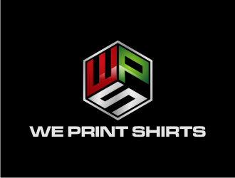 We Print Shirts logo design by BintangDesign