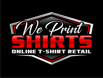 We Print Shirts logo design by haze