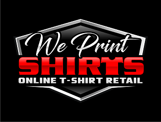 We Print Shirts logo design by haze