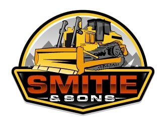 SMITIE & SONS logo design by ElonStark