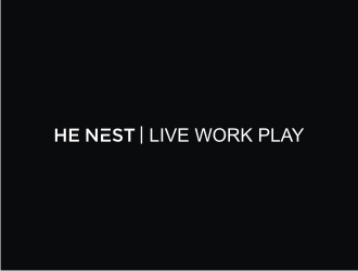 The Nest | Live Work Play logo design by Adundas