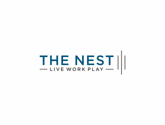 The Nest | Live Work Play logo design by checx