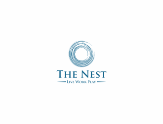 The Nest | Live Work Play logo design by eagerly