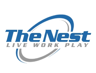 The Nest | Live Work Play logo design by ElonStark