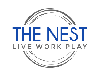 The Nest | Live Work Play logo design by cintoko