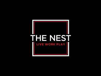 The Nest | Live Work Play logo design by santrie