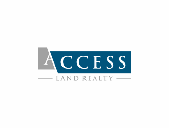 Access Land Realty logo design by checx