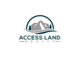 Access Land Realty logo design by jhanxtc