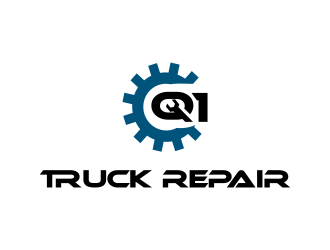 Q1 Truck Repair logo design by cimot