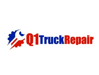 Q1 Truck Repair logo design by ElonStark