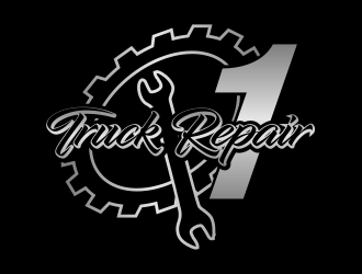Q1 Truck Repair logo design by beejo