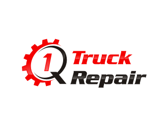 Q1 Truck Repair logo design by Zeratu