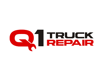 Q1 Truck Repair logo design by haze