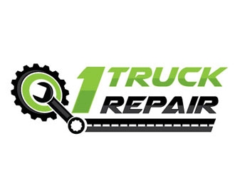 Q1 Truck Repair logo design by logoguy