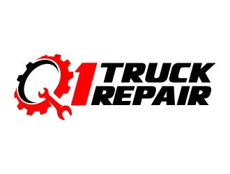 Q1 Truck Repair logo design by daywalker