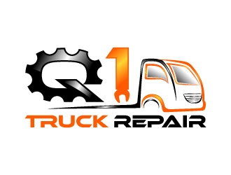 Q1 Truck Repair logo design by uttam