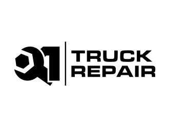 Q1 Truck Repair logo design by nurul_rizkon