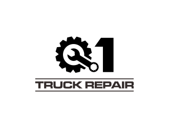 Q1 Truck Repair logo design by ammad