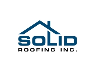 Solid Roofing Inc. logo design by GemahRipah