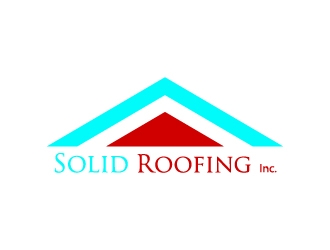 Solid Roofing Inc. logo design by Mirza