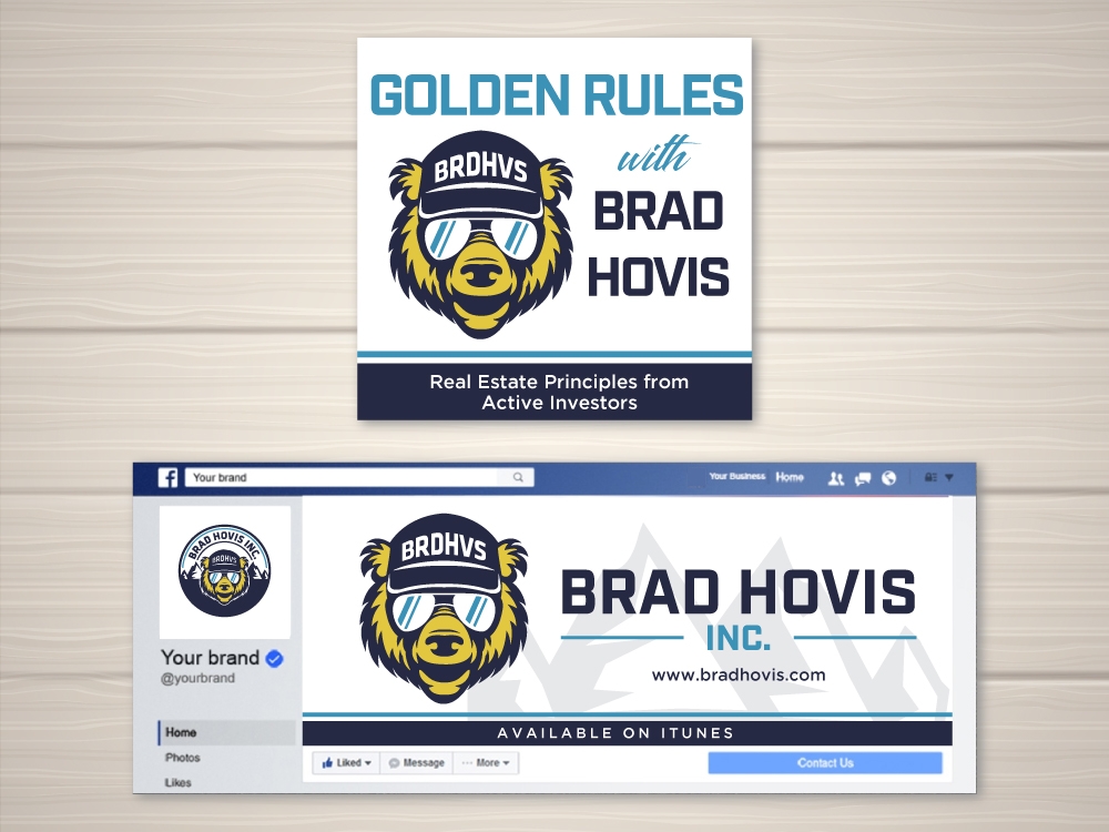 Brad Hovis, Inc. logo design by labo