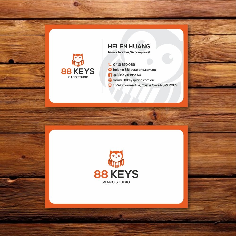 88 Keys Piano Studio logo design by agus