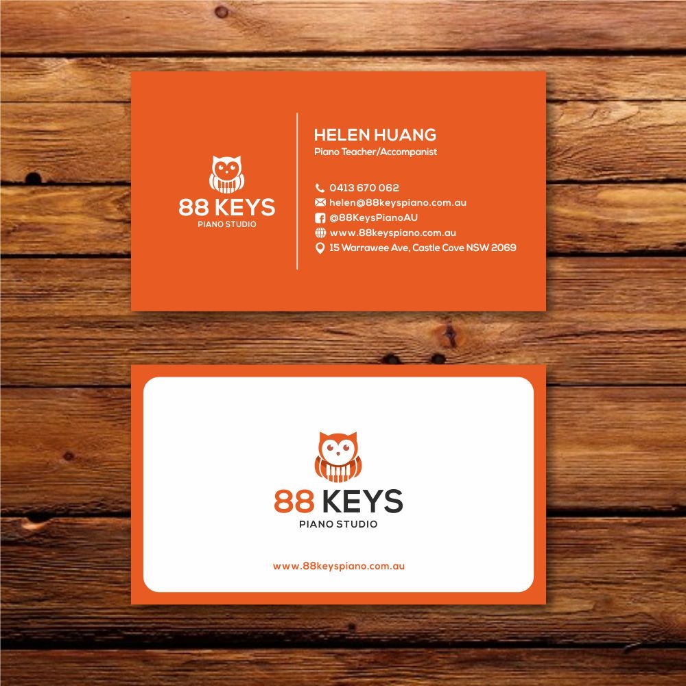 88 Keys Piano Studio logo design by agus