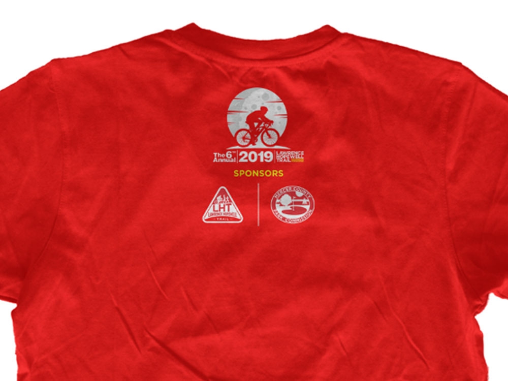 Lawrence Hopewell Trail Tshirt and poster logo design by Realistis