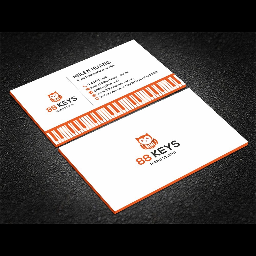 88 Keys Piano Studio logo design by agus