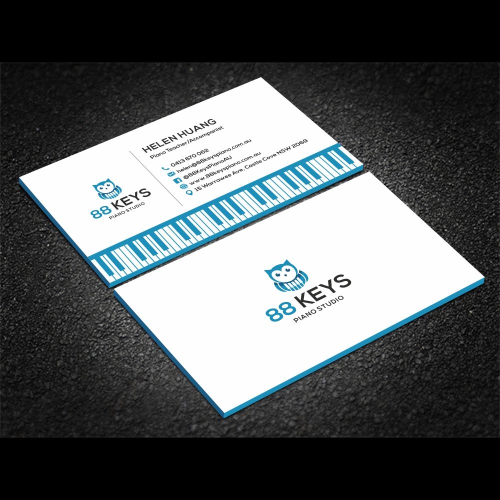 88 Keys Piano Studio logo design by agus